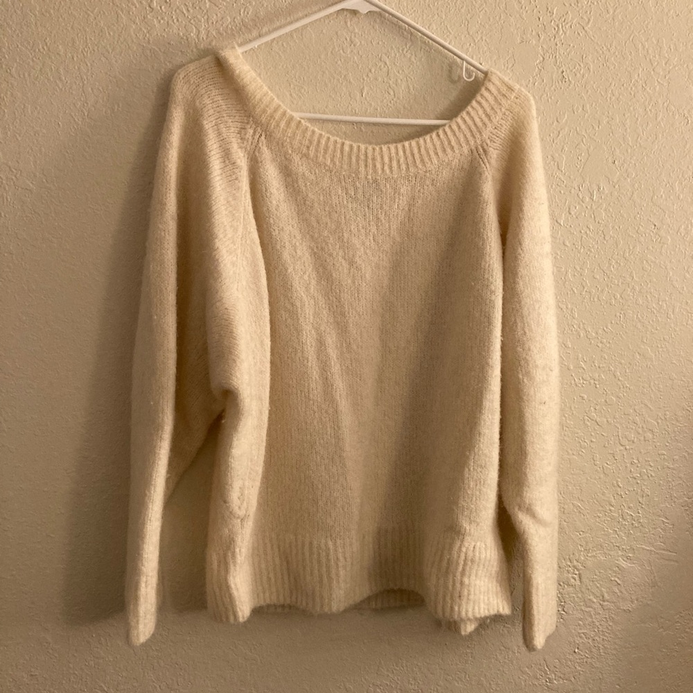 Victoria’s Secret VS Off the shoulder cozy sweater jacket large